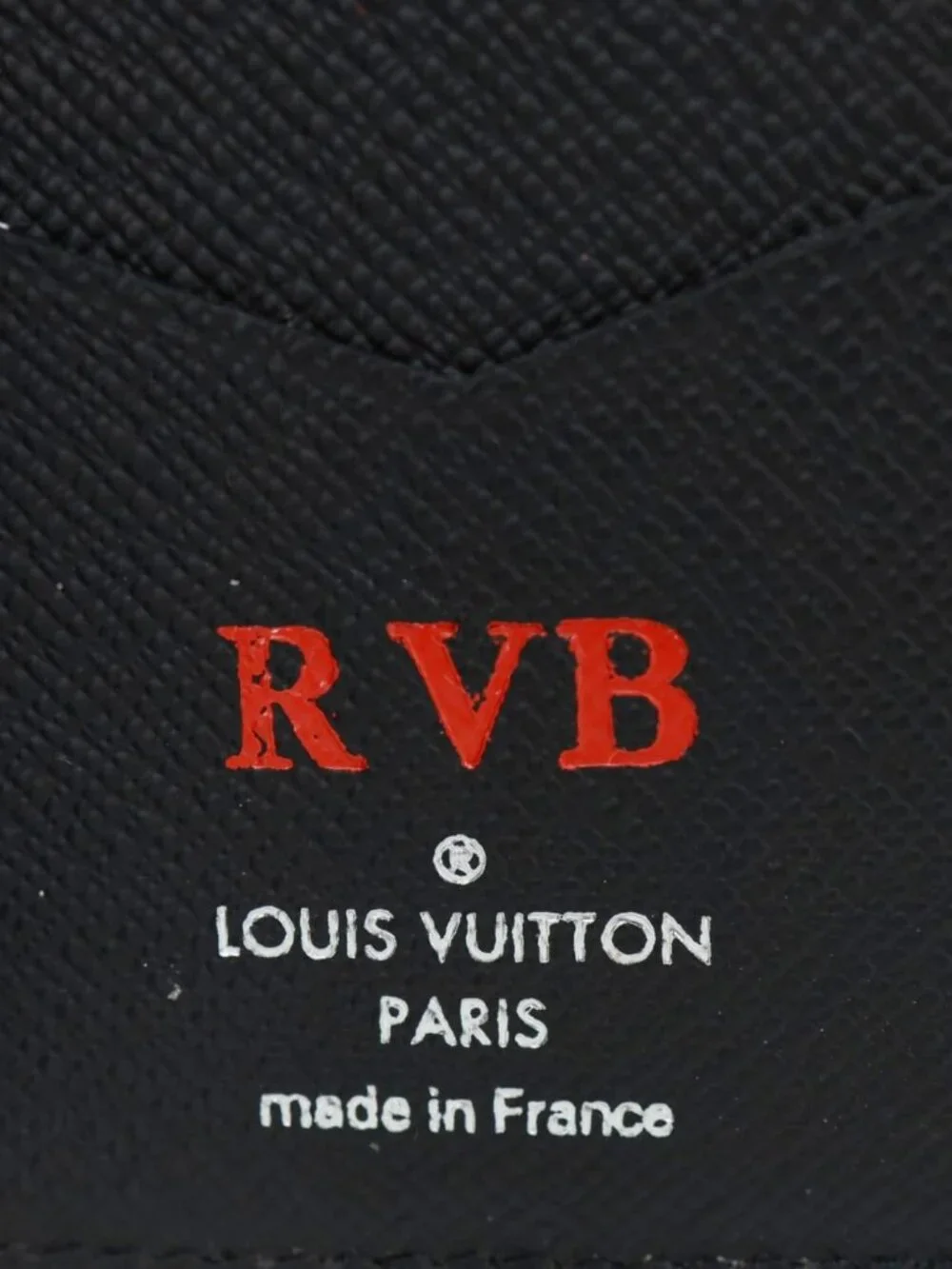 Louis Vuitton  Taiga Leather Bifold Wallet Black